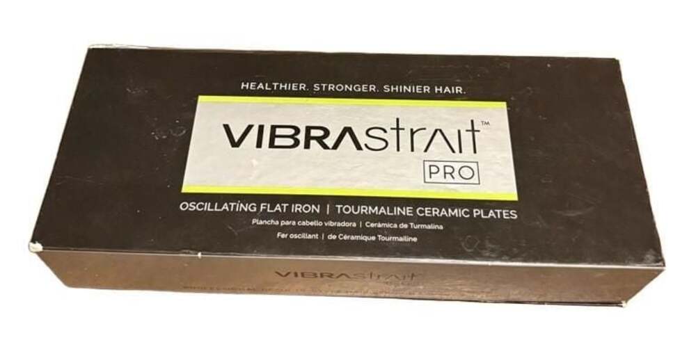 VibraStrait Pro Oscillating Flat Iron Tourmaline Ceramic Plates